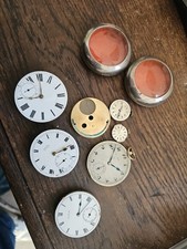joblot pocket watch movements Etc