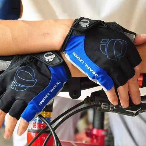 Men cycling gloves - men, half