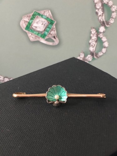 9ct gold victorian - 9ct, enamel