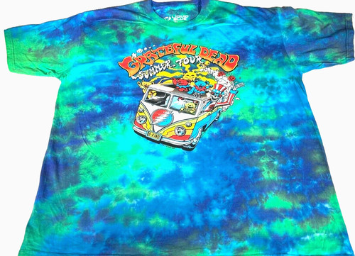 Grateful dead summer tour bus - grateful,