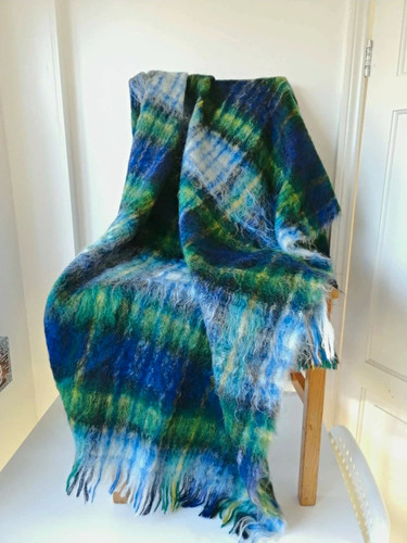 Gartmorn wool tartan fringed - gartmorn,