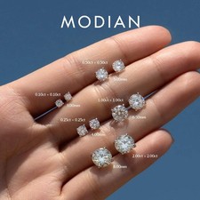 Lab grown Diamond Earrings 925