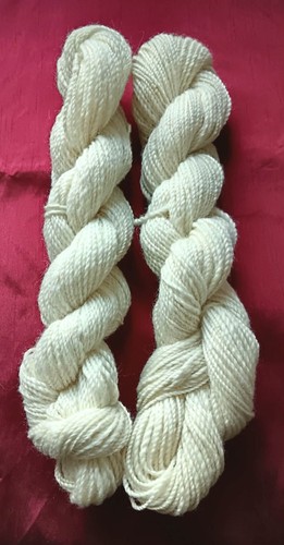 Handspun cream merino soft - handspun,