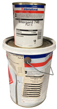 International Intergard 740 Extra Dark sea Grey 5 LTR Set Epoxy Paint Concrete