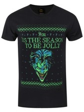 Mens T-shirt Batman The Joker T'is The Season To Be Jolly Christmas