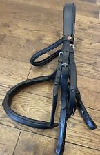 Albion KB Black Pony Size Comfort Head Bridle English Leather