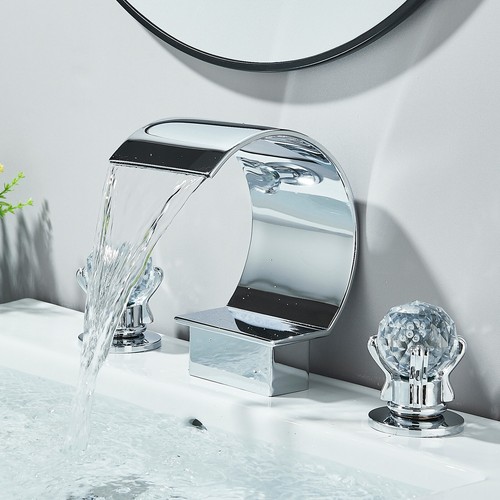 Chrome bathroom sink faucet - chrome,