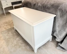 Stag Minstrel Blanket Box  Painted Wooden Ottoman  Toy Box - 200 Colours Avail