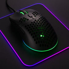 Lightweight Gaming Mouse Honeycomb Shell RGB XUNFOX XYH90  Free Postage