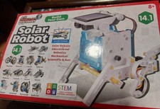 14 in 1 Solar Powered Robot Kit Science Fun Mechanical Robotics Educational UK