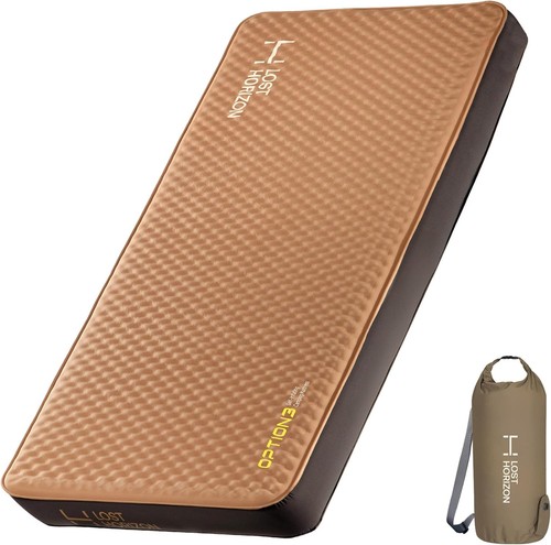 Self inflating sleeping pad - self-inflating,