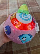Pink Vtech Crawl 'N' Learn Bright Lights Ball Educational Toy!