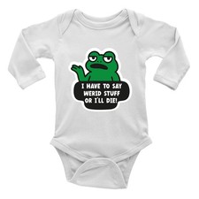 Funny Frog I Have to Say Weird
