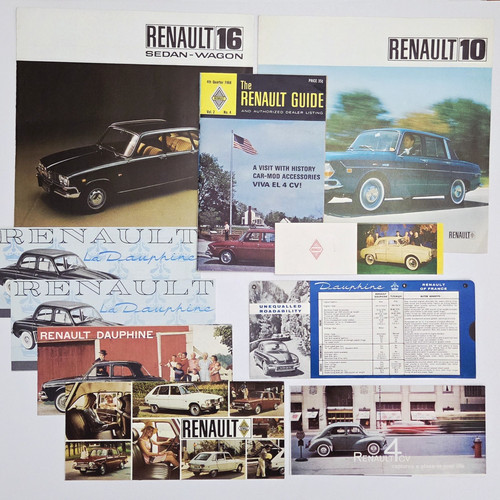 Renault dealer brochure - dealer, lot