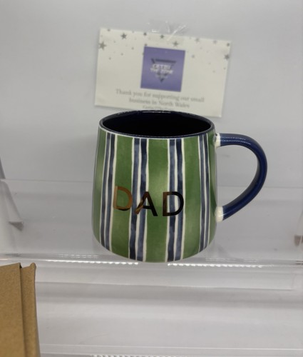Green ceramic dad - m&s, ‘dad’