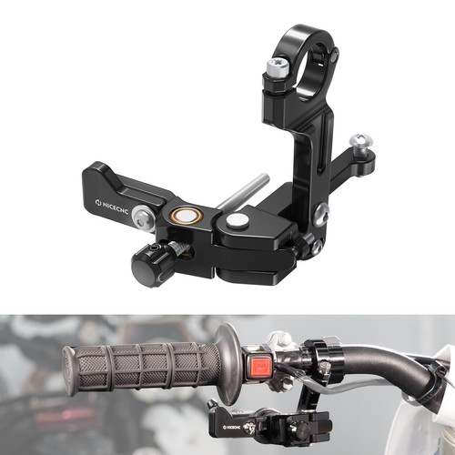 Motorcycle thumb brake - brake, rear