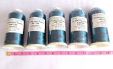 Spools of Viscose Rayon Machine embroidery thread 5000m