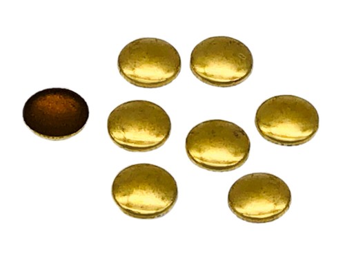 Hotfix dome studs leather - hotfix, studs,