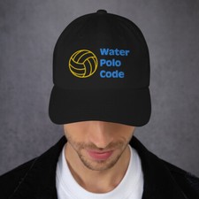 Water Polo Code Dad hat