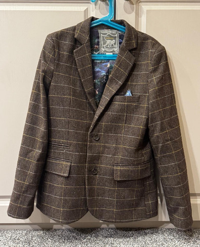 Monsoon boys brown check - monsoon,