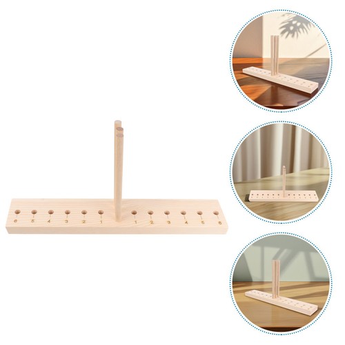 Beige wooden bow maker kit - beige,