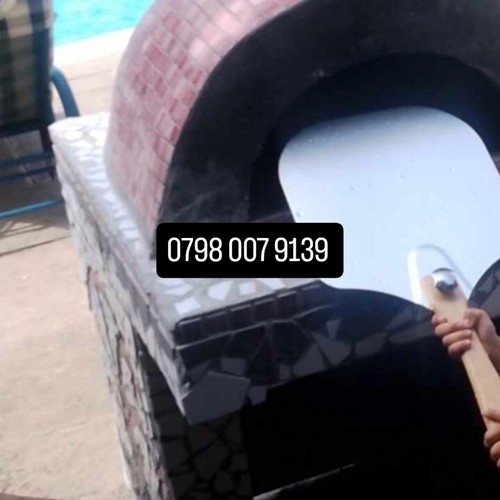 Wood fired pizza oven - pizza,
