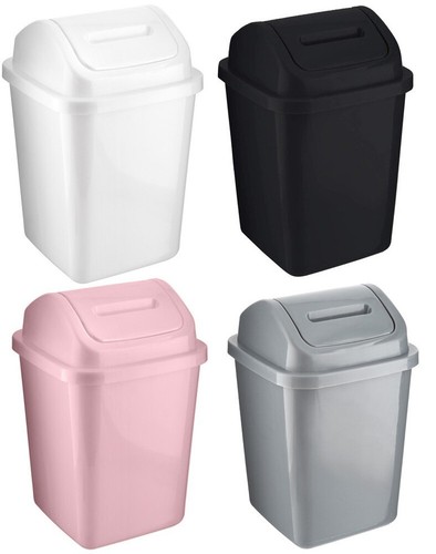 Bathroom bin swing top dust - 5l,