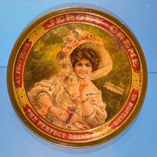 1900 jersey creme tray - tray, soda