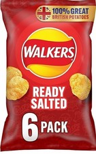1 pack of Walkers Ready Salted