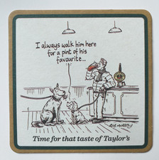 Beer mat.Timothy Taylor
