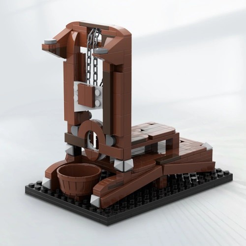 Moc french louis guillotine - french,