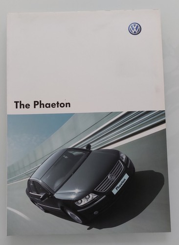 Volkswagen phaeton brochure - vw,