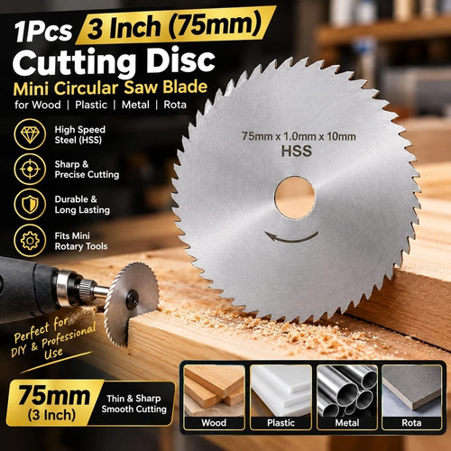 1pcs 3inch 75mm - 3inch,