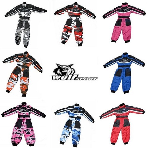 Wulf kids kart race suit - wulf,
