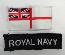 British Navy Sew on Title