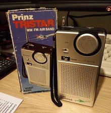 Prinz Tristar vintage airband radio FM/AM/AIR boxed