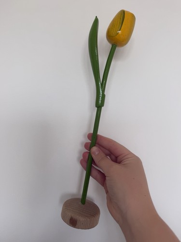 Hand painted wooden - hand,