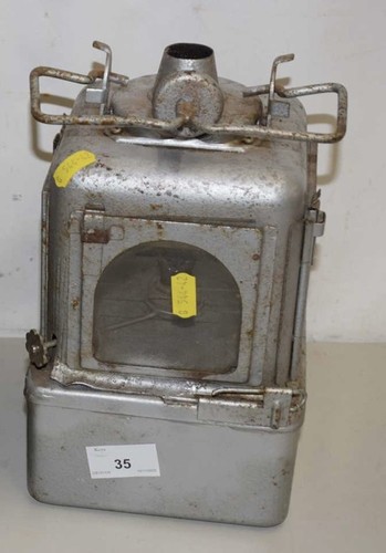 Vintage railway hand lantern - vintage,