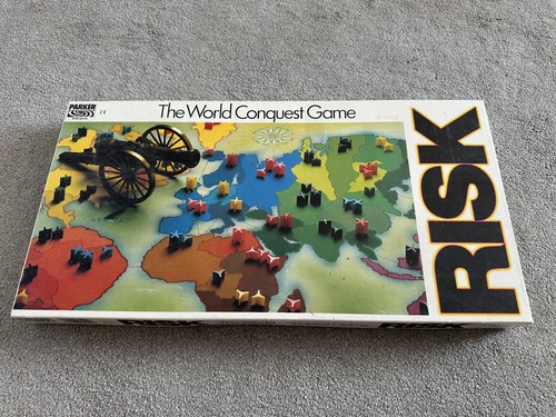 1980 risk board game - risk,