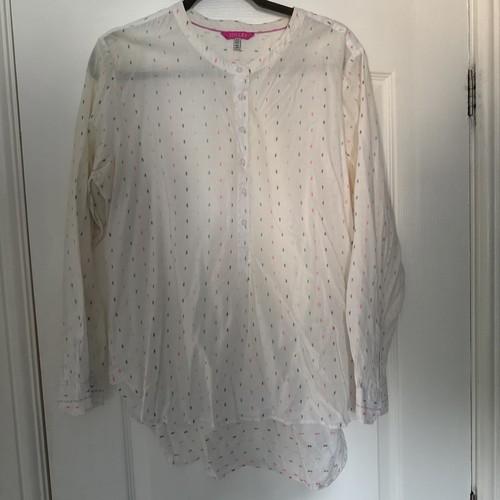 Joules ladies white cotton - ladies, 16