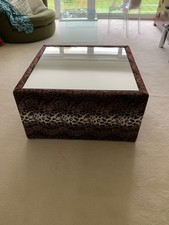 2 Italian/ Harrods Mirror Topped Coffee Tables. Lightweight 