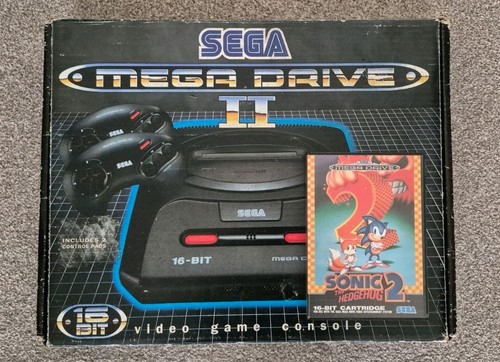 Boxed sega megadrive console - sega, 2