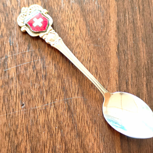 Switzerland souvenir enamel - switzerland,