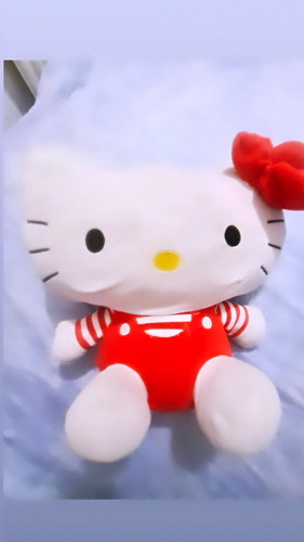 Hello kitty cat plush soft - plush, toy