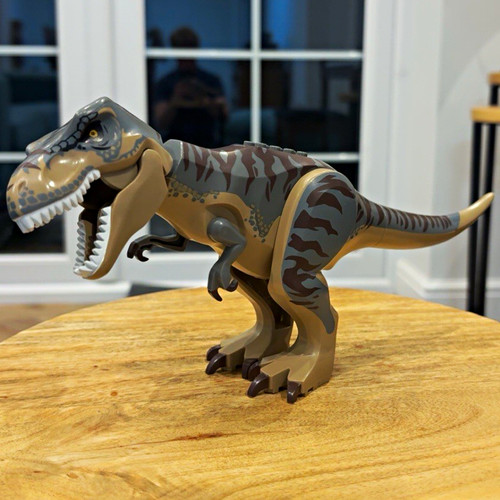 Lego jurassic world rex - lego, t-rex