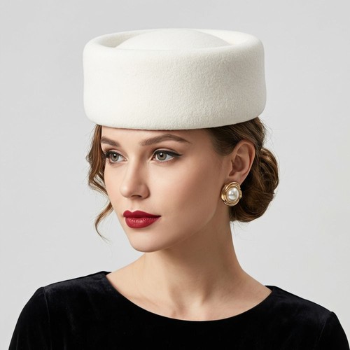 Airline stewardess hat pillbox - airline,