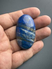 Lapis lazuli palm stones - lapis,