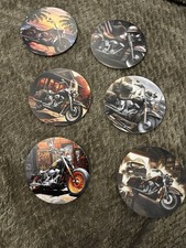 Motorbike Tea Coasters for
