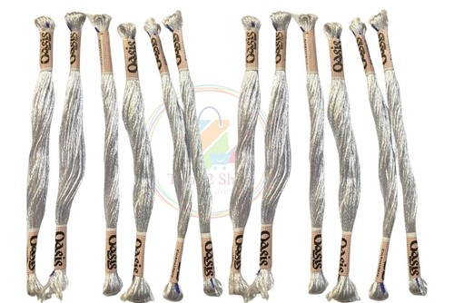 White oasis skeins large - 12,