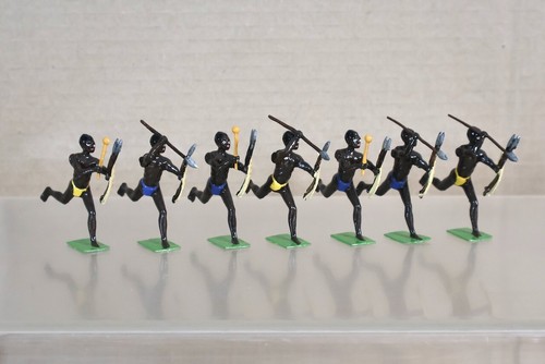 Britains painted zulu war - painted,